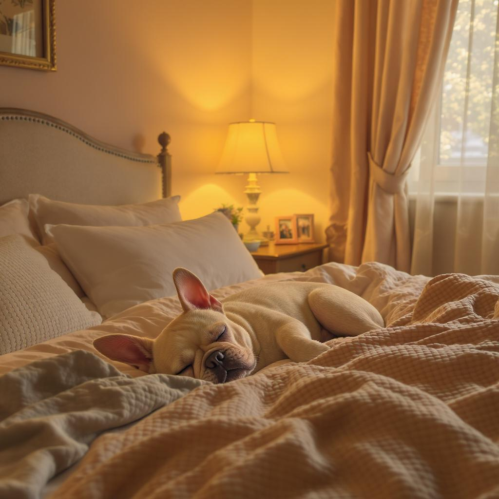 découvrez si laisser votre bouledogue français dormir dans votre lit est une bonne idée. explorez les avantages et inconvénients de cette pratique, ainsi que des conseils pour garantir le confort et la santé de votre compagnon à quatre pattes.